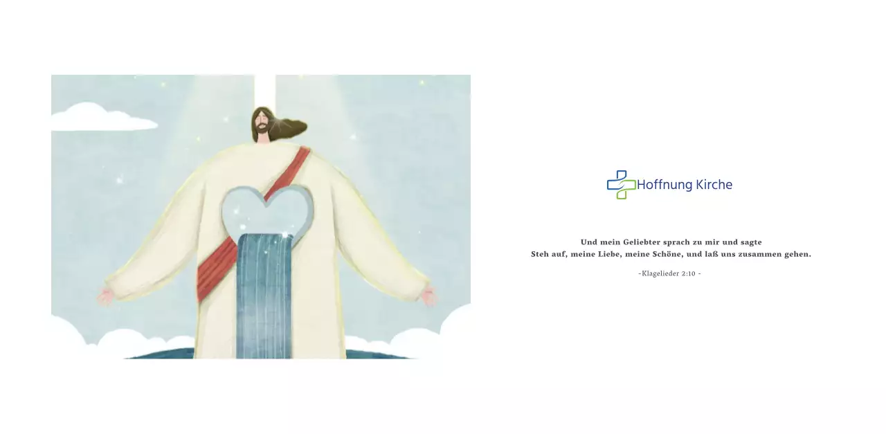 Kirchenkalender mit warmen Illustrationen