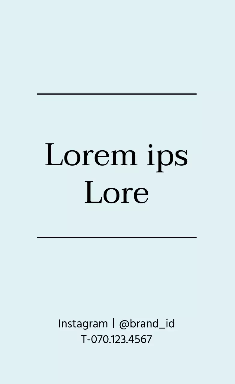 Eenvoudige merklabels in lichtblauw