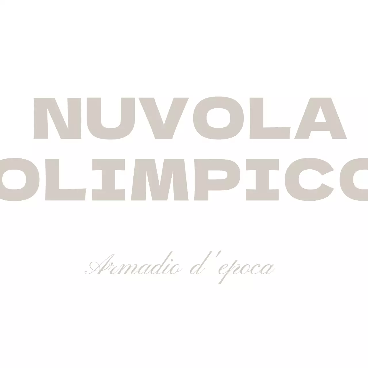 Promuovere un semplice negozio di abbigliamento di fascia alta con testo bianco e grigio