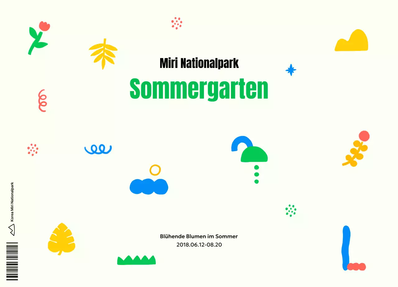 Bewerben Sie Ihre Ausstellung mit niedlichen Illustrationen