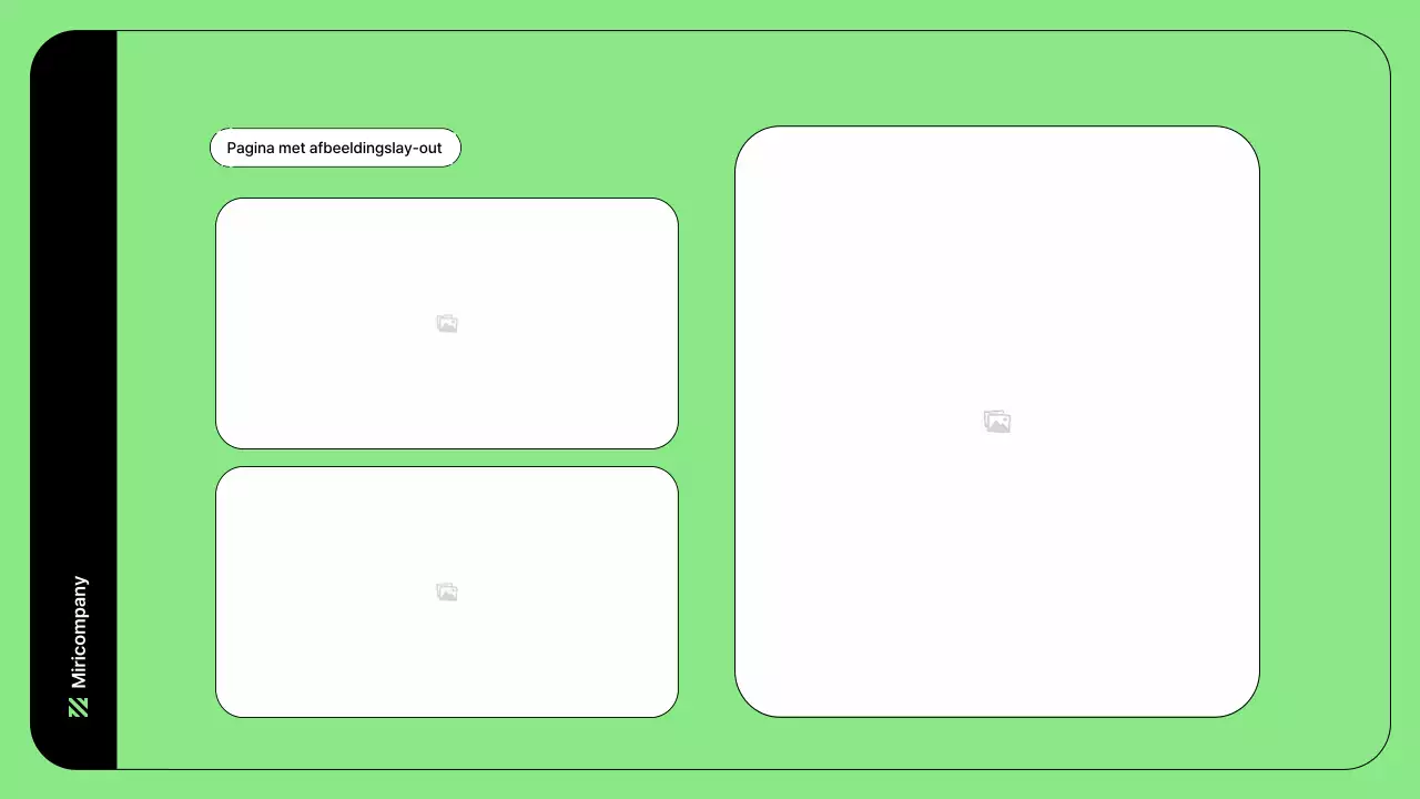 Zakelijke illustratie met eenvoudige lijnen in groen