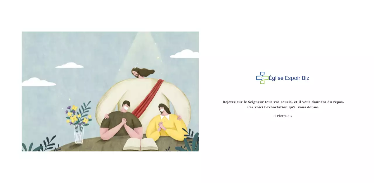 Calendrier ecclésiastique avec des illustrations chaleureuses