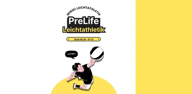 Gestaltung eines hellen und energiegeladenen Sportwasseretiketts für ein Sportereignis