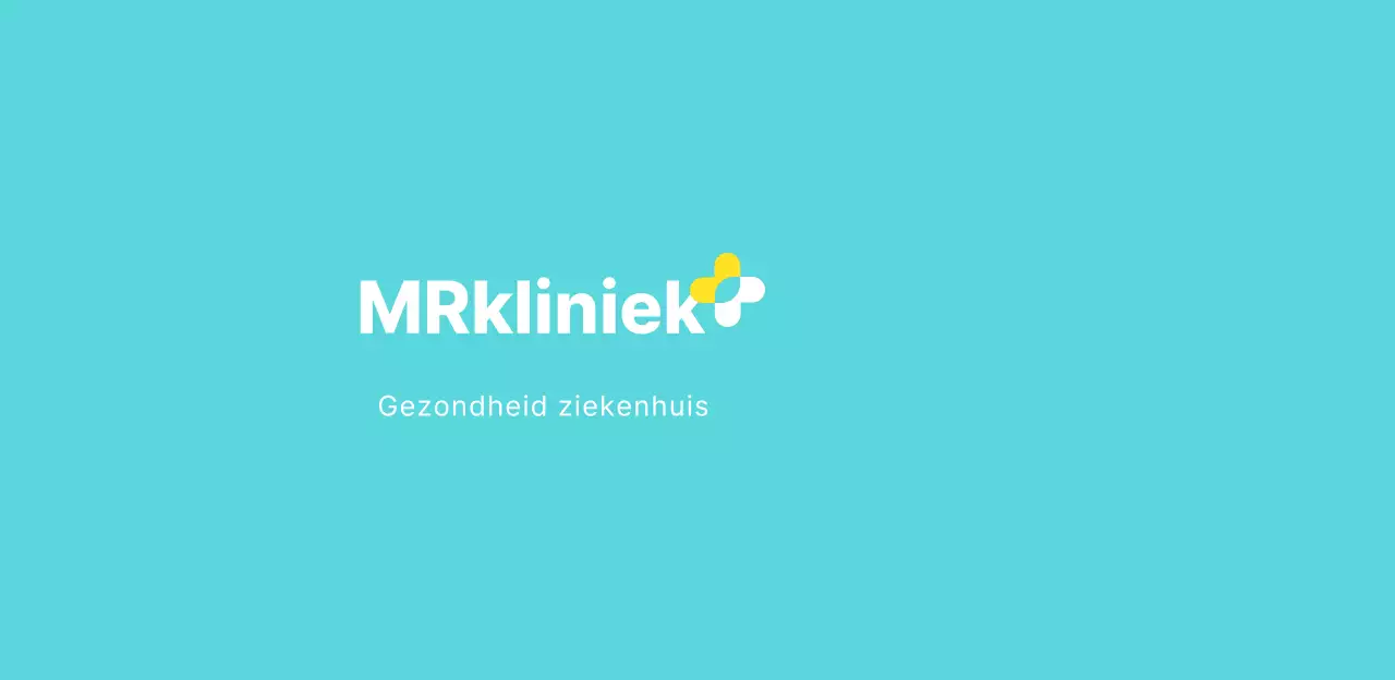 Een schoon, mintkleurig ziekenhuislogo vieren