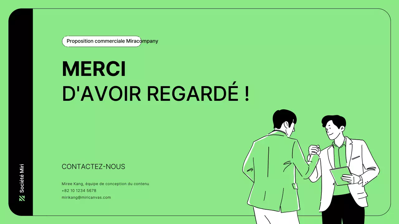 Illustration d'entreprise avec des lignes simples en vert
