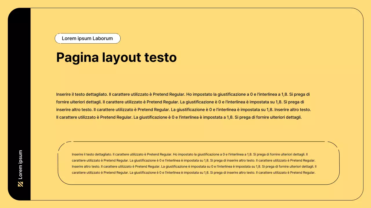 Illustrazione aziendale con linee semplici e colore giallo