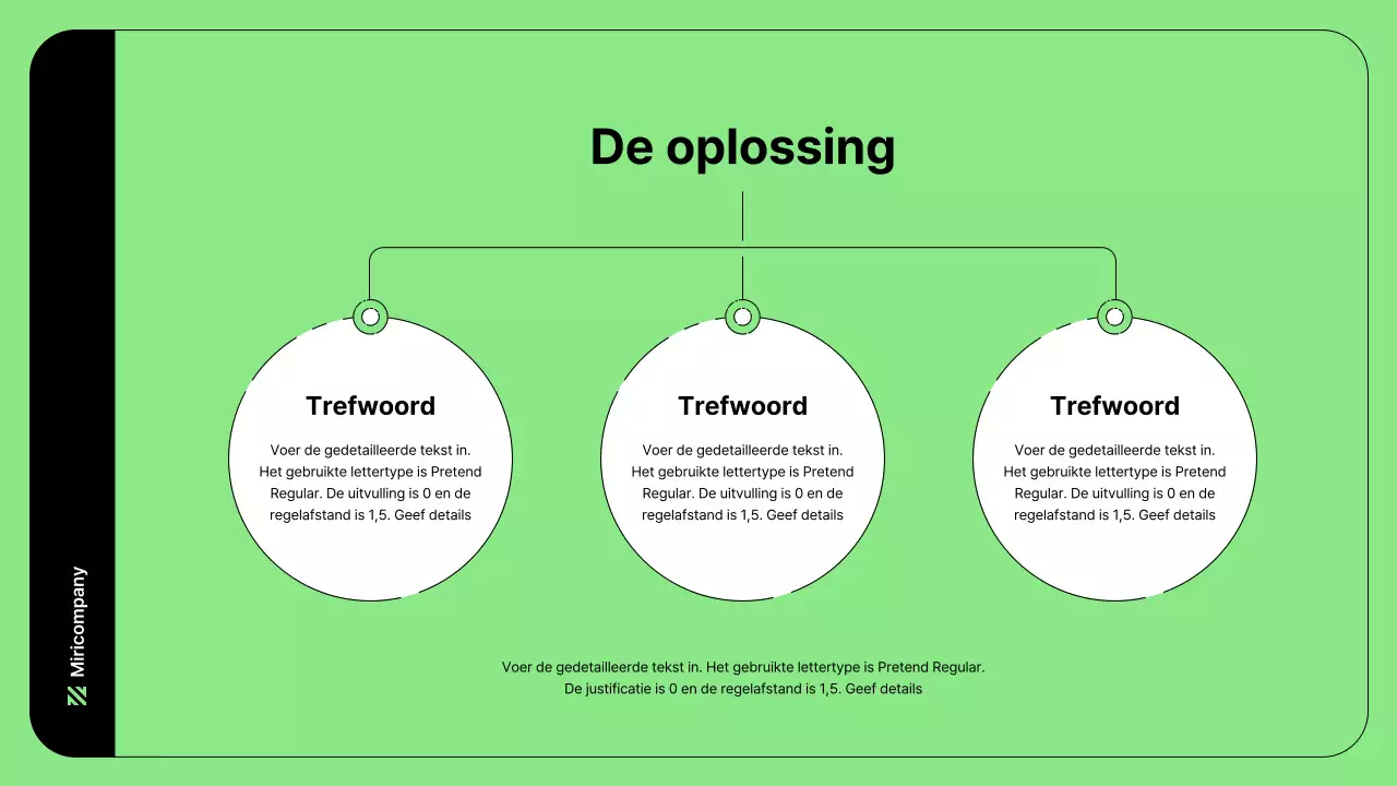Zakelijke illustratie met eenvoudige lijnen in groen