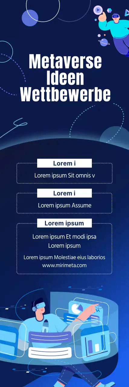 Ausschreibung eines Wettbewerbs für ein bluetone metaverse Konzept