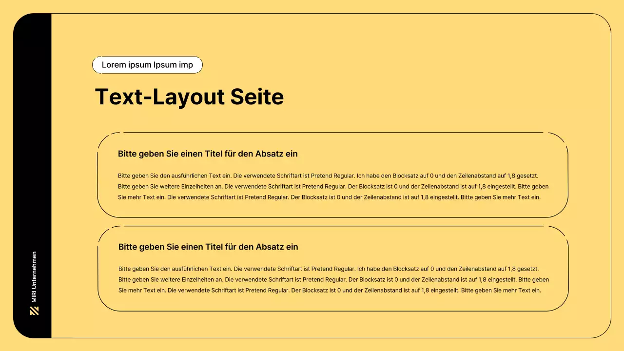 Business-Illustration mit einfachen Linien und gelber Farbe