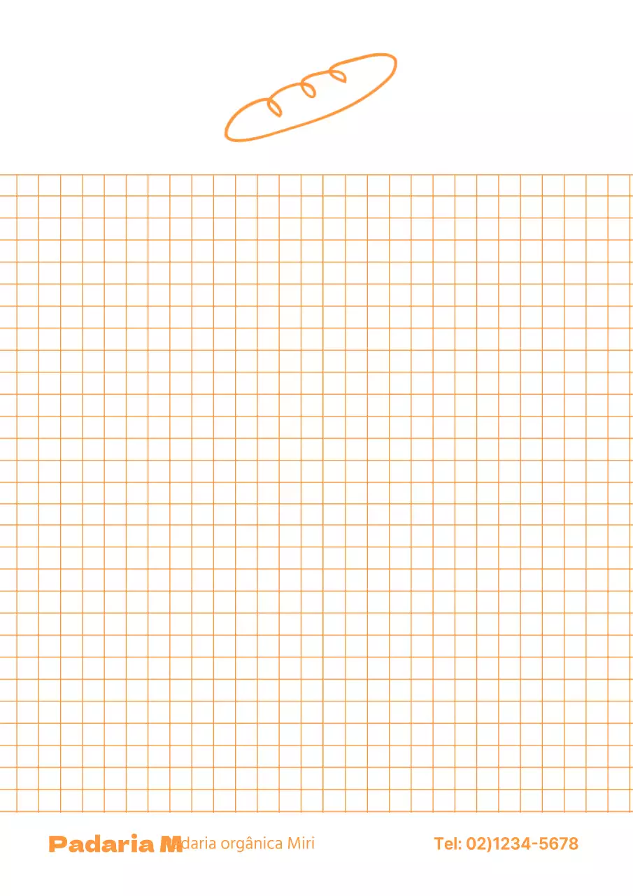 Design simples de bloco de notas com ilustrações de pastelaria