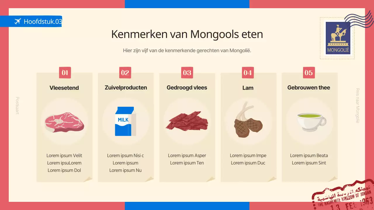 Een gids voor Mongolië, een trendy bestemming in blauw en rood