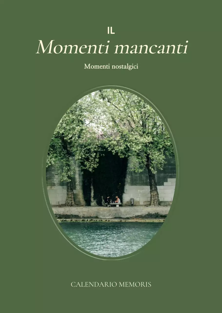 Agenda calendario vintage Khaki