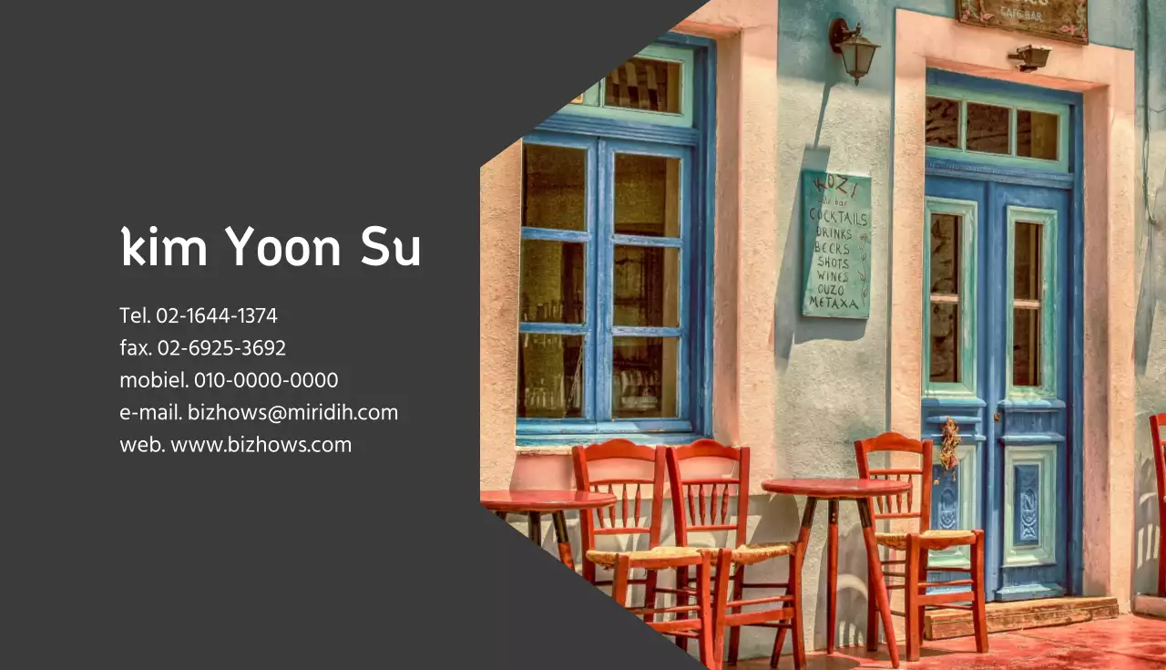 Visitekaartjes met foto