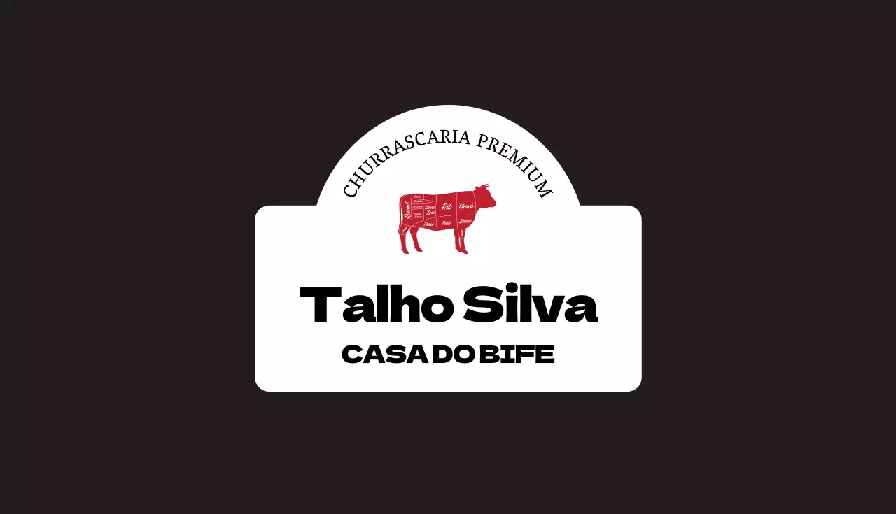 preto vermelho ilustração restaurante talho