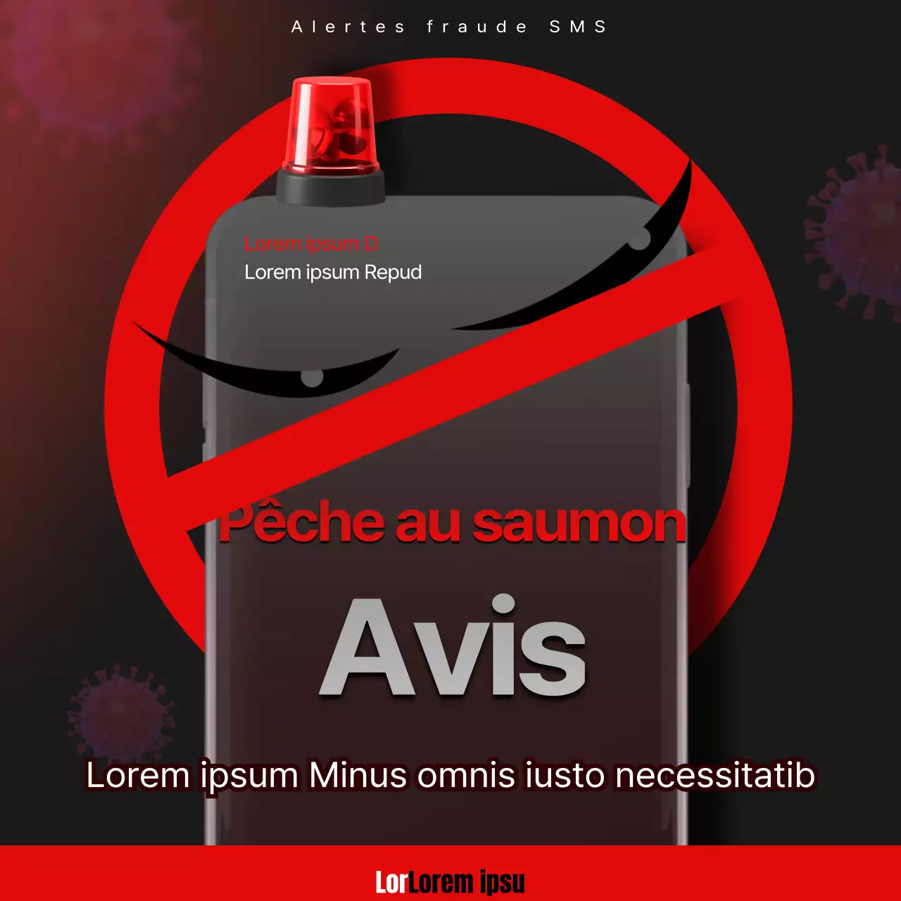 Alertes à la pêche au saumon rouge et noir