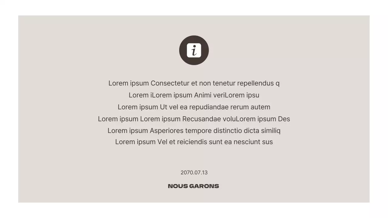 Prospectus simple d'investissement dans l'immobilier commercial en marron et blanc