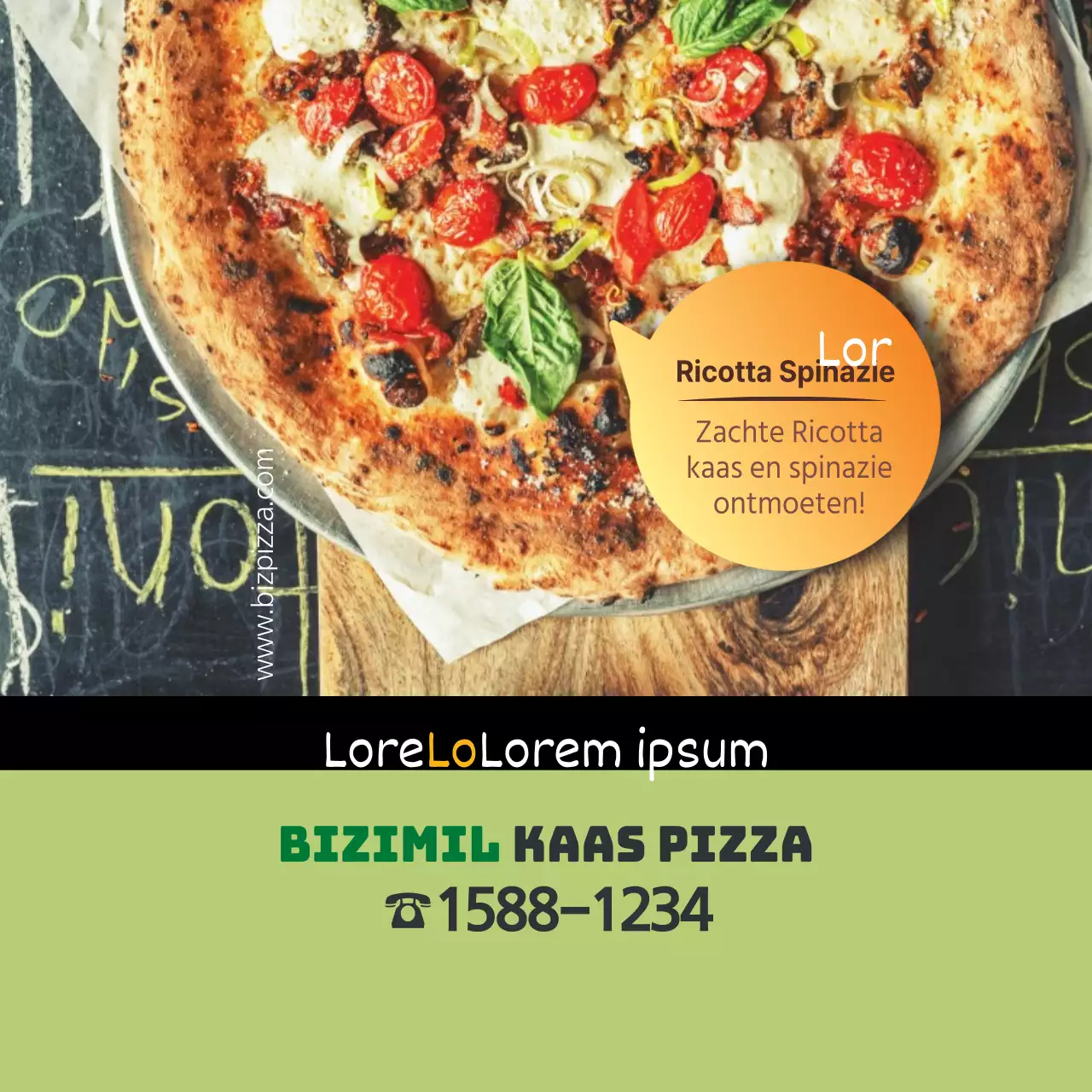 Bizimil Kaas Pizza
