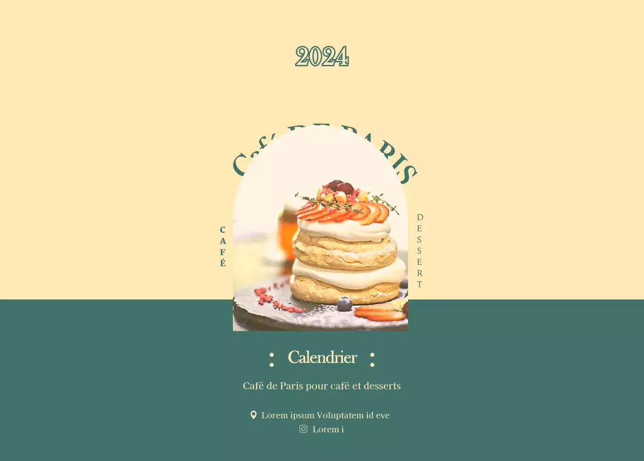 Calendrier des cafés avec recommandation de la boisson du mois