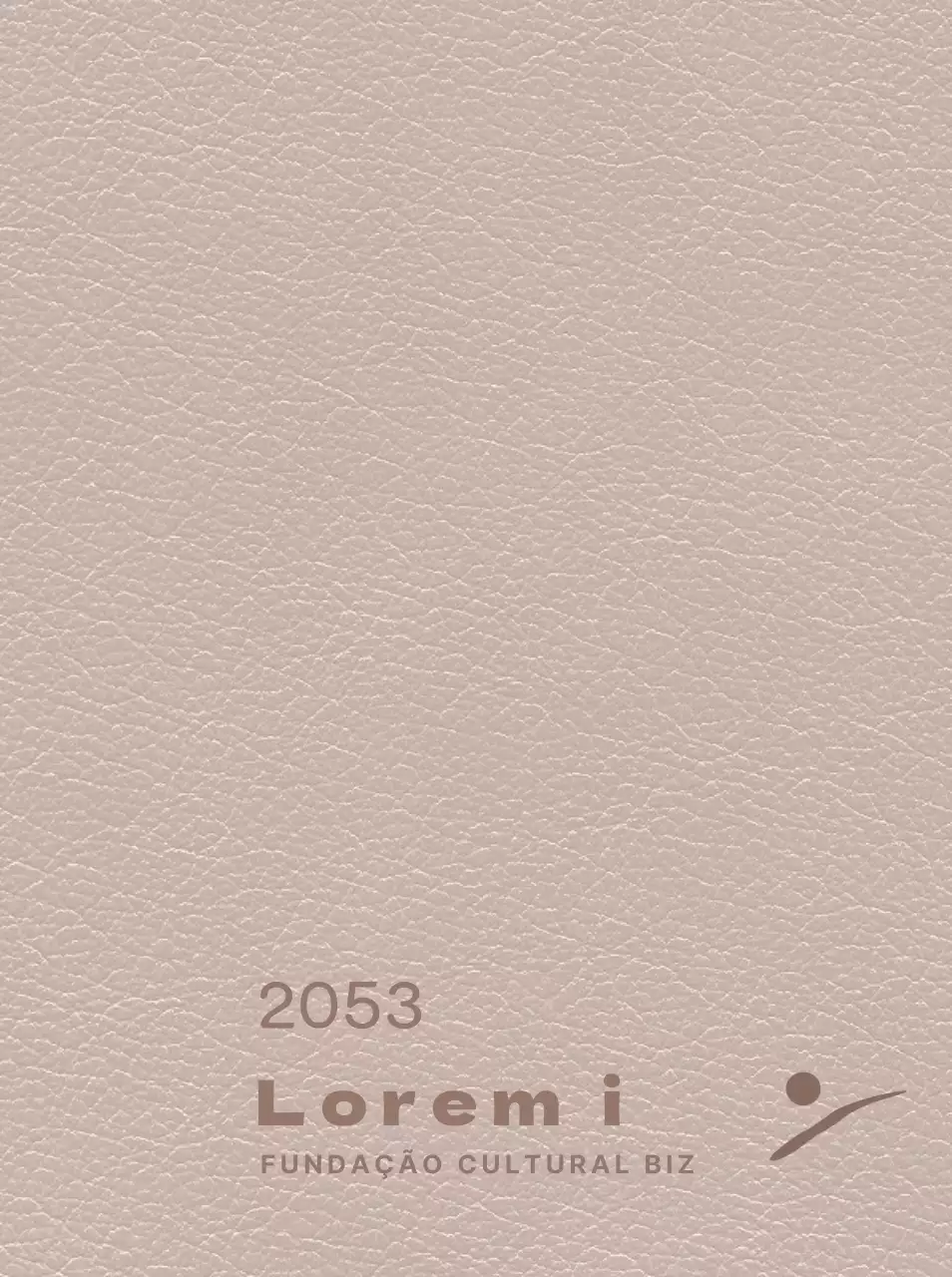 Capa da agenda com o logótipo da Fundação Cultural em texto cor-de-rosa