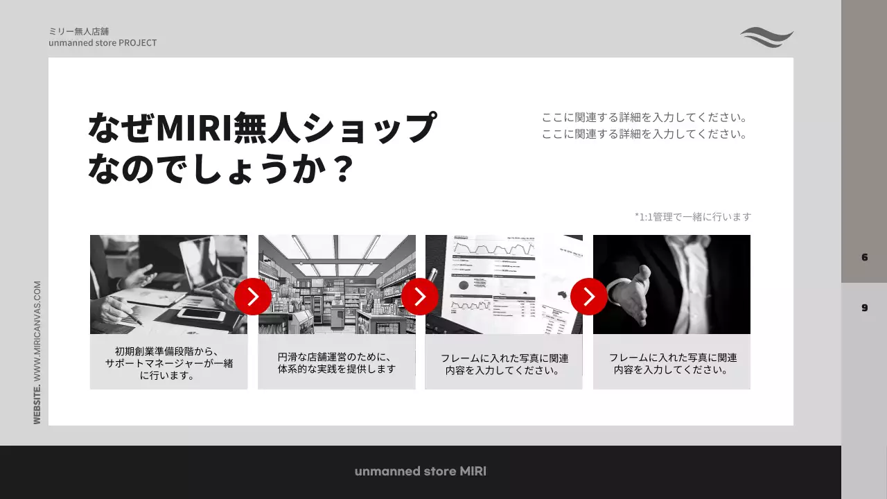 グレー モダン ビジネス 提案書 プレゼンテーション