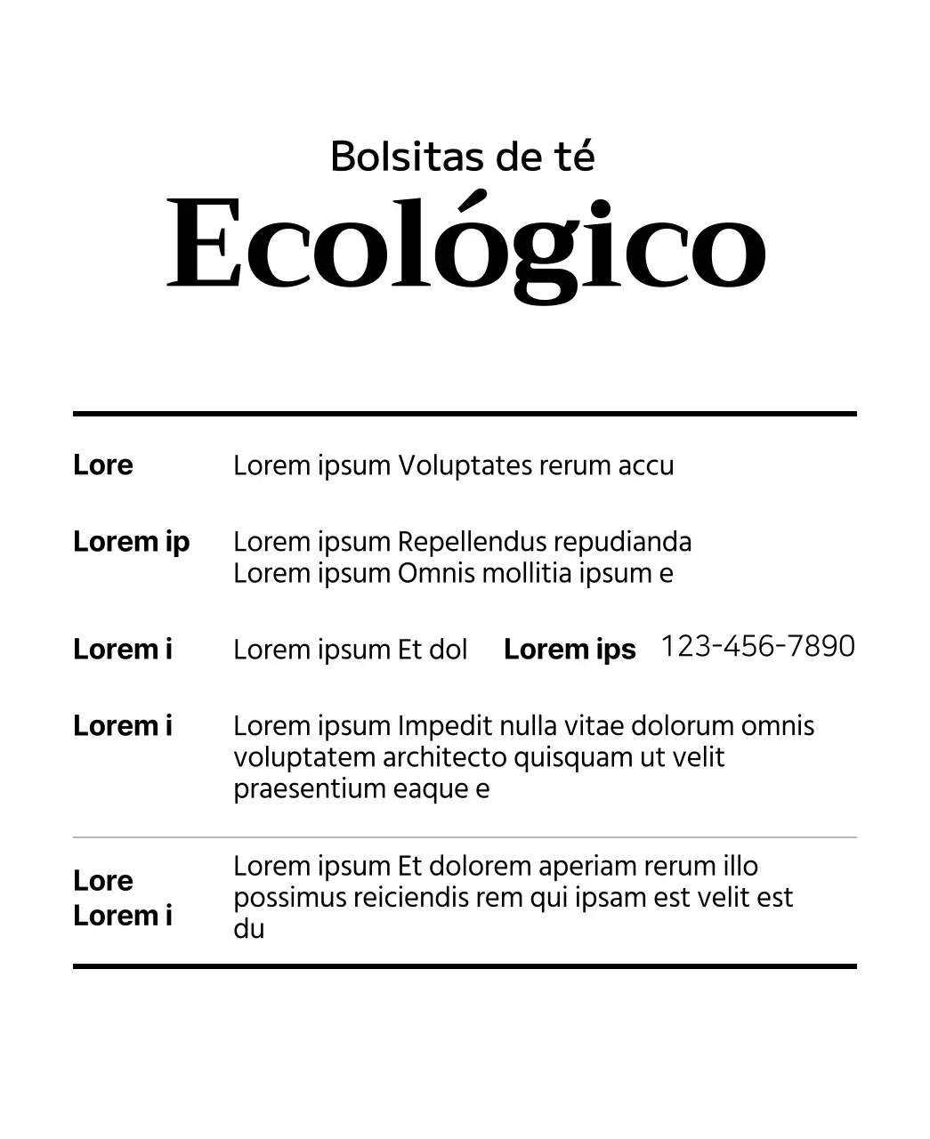 Bolsitas de té de frutas ecológicas con ilustraciones de frutas