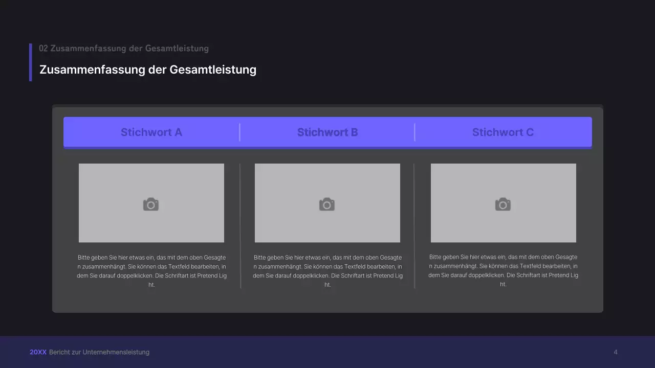Lila, dreidimensionale UI-Konzept Business-Präsentation Kit