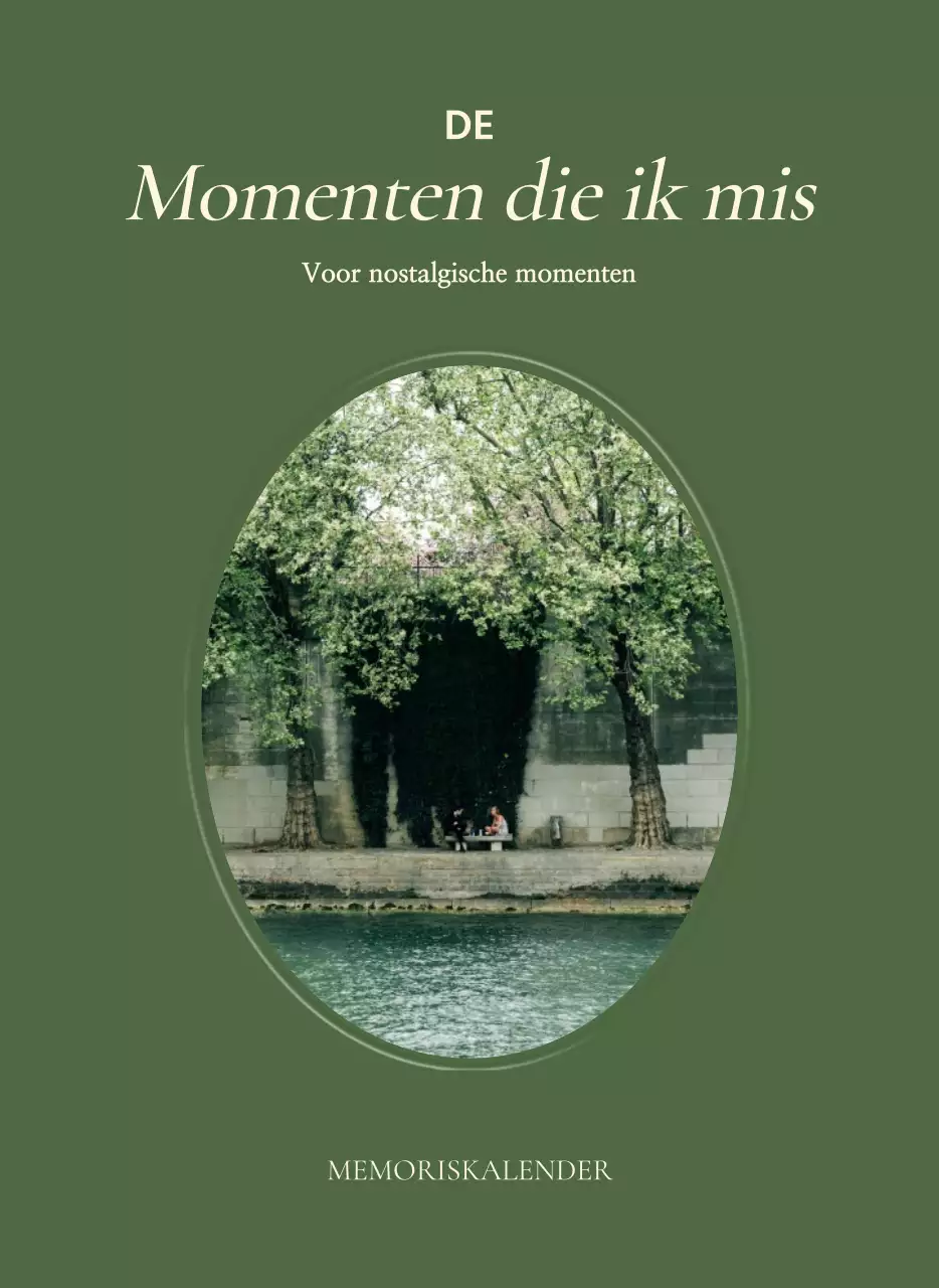 Khaki Vintage Kalender