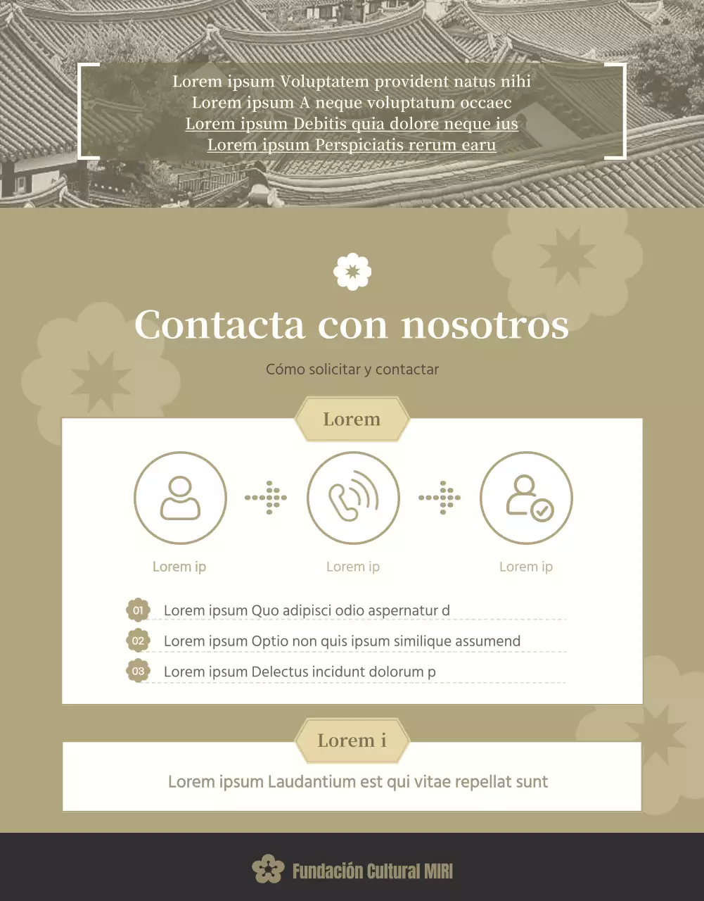 Un relajante póster tradicional con acabado de porcelana en color marfil.