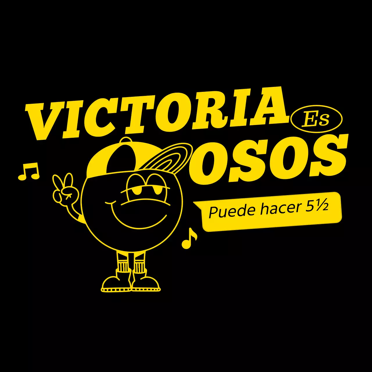 Hip línea ilustración espalda número concepto escuela grupo camiseta en amarillo