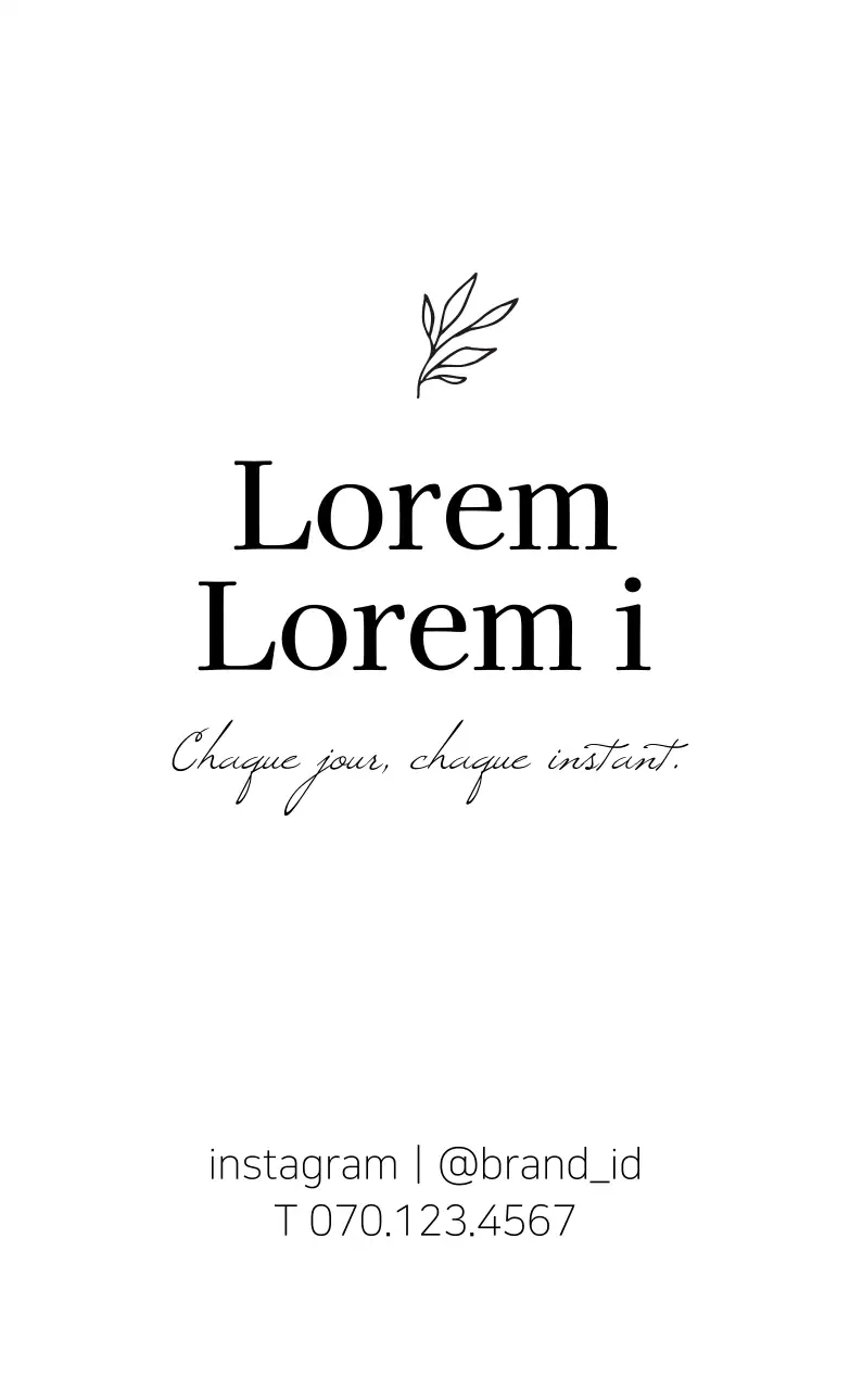 Etiquette de marque solide blanche