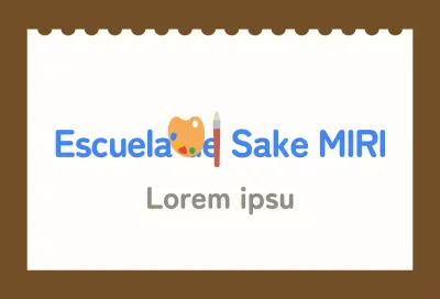 Balsa de escuela de arte infantil con fondo blanco de cuaderno de dibujo