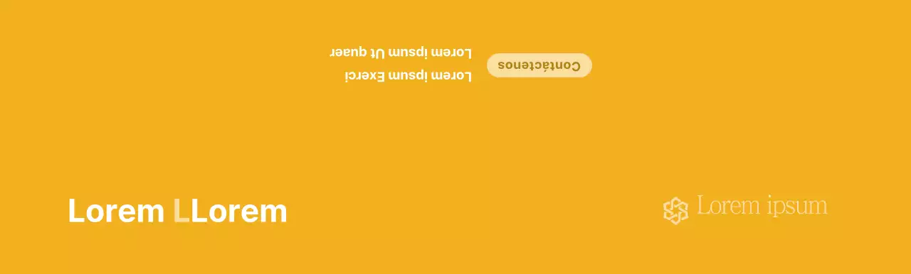 Una sencilla promoción del seguro nacional con texto amarillo