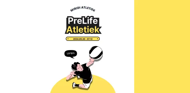 Een helder en energiek sportwaterlabel ontwerpen voor een sportevenement