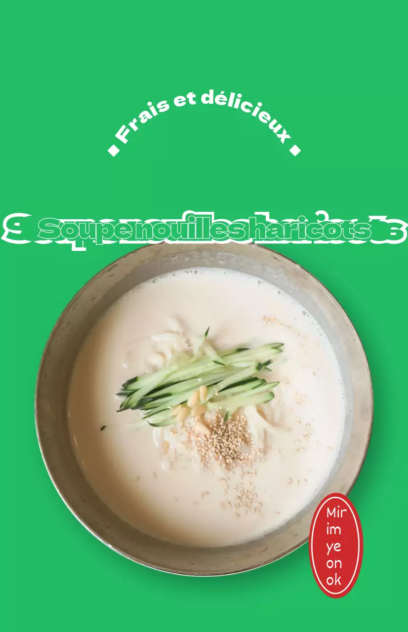 Promotions dans les restaurants avec des photos colorées de différents plats d'été