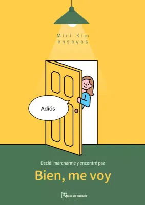 Redacción sencilla con dibujos lineales en amarillo y negro