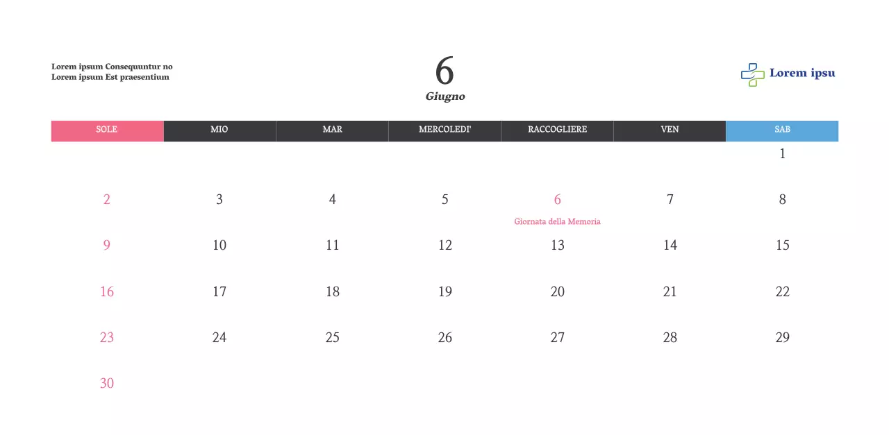 Calendario con immagini di chiese edificanti