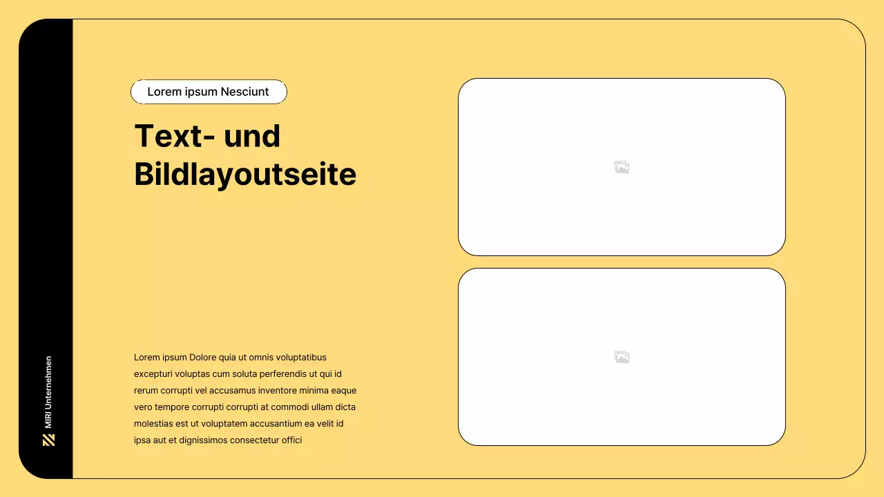 Business-Illustration mit einfachen Linien und gelber Farbe