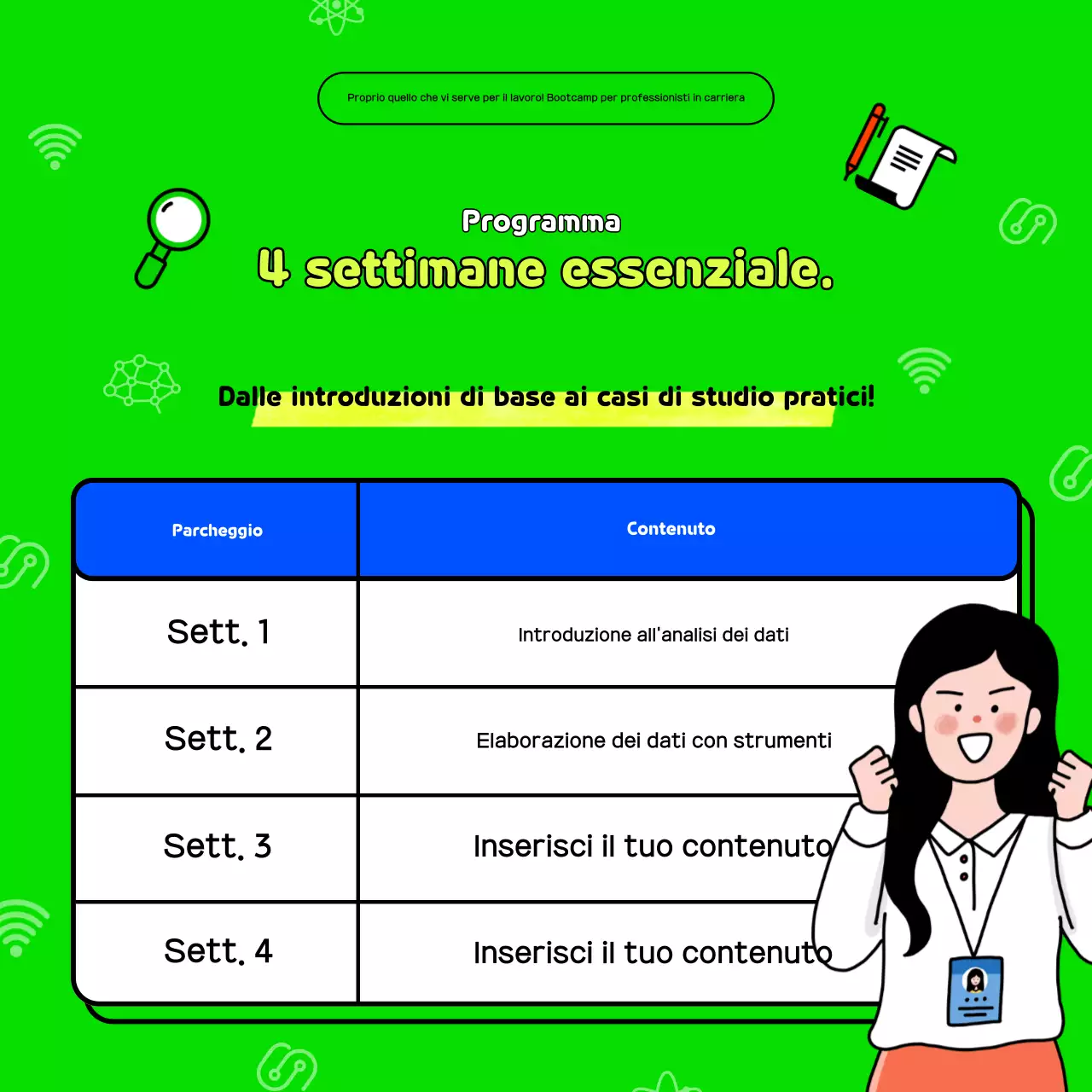 Reclutamento di tirocinanti Annual Tidy