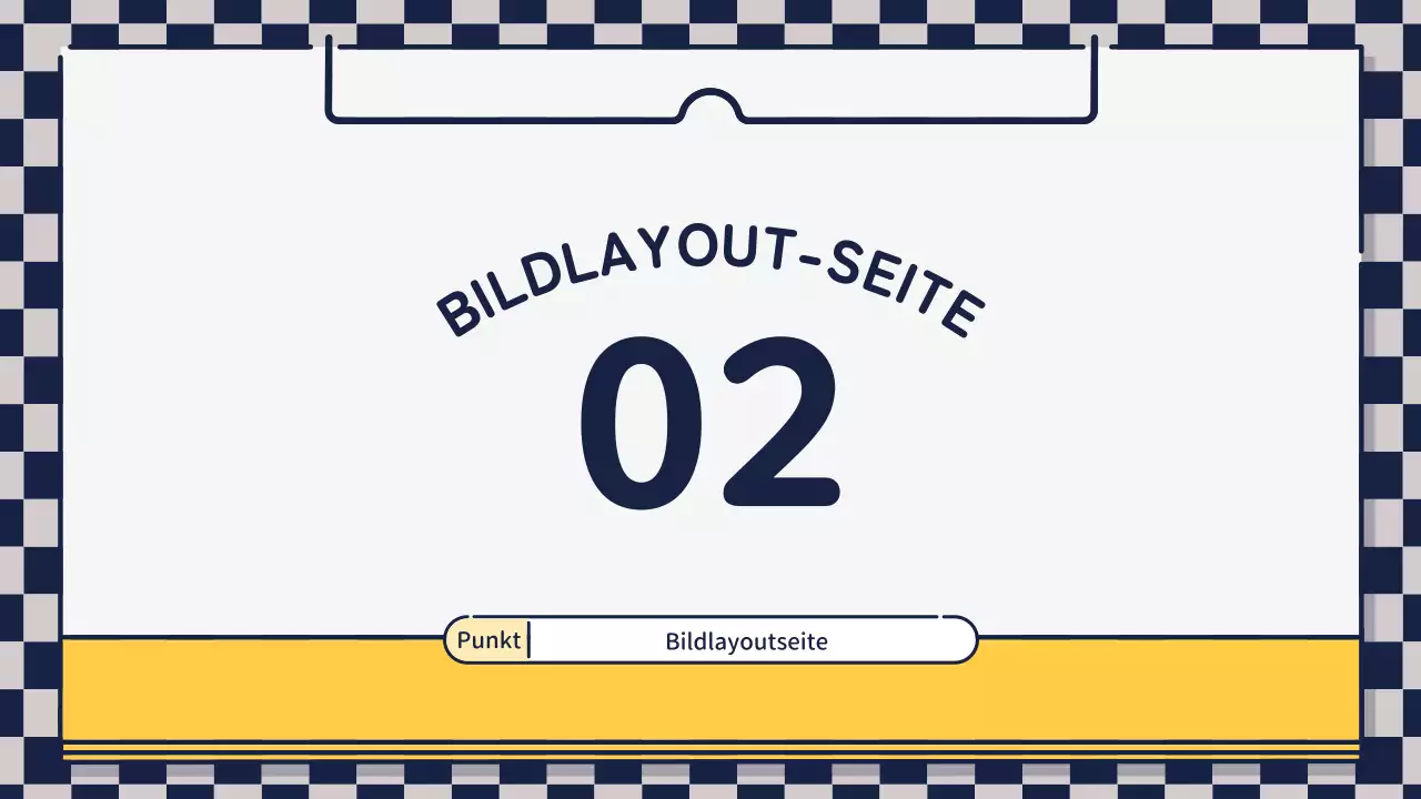 Präsentation zur Gestaltung von niedlichen, einfachen Symbolen in Grün und Gelb