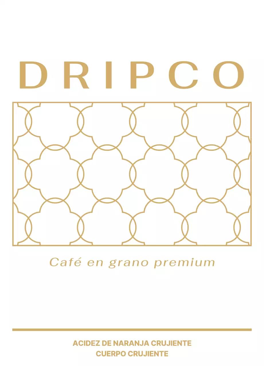 Diseño con un patrón de líneas doradas y negras