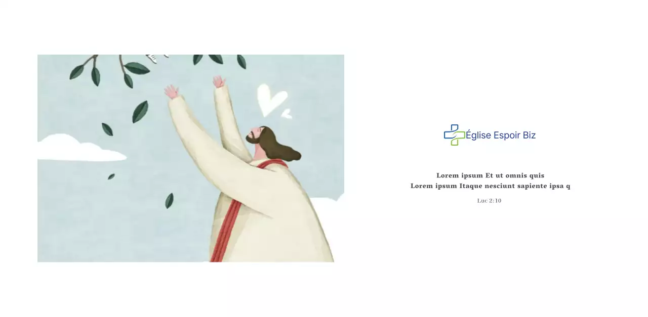 Calendrier ecclésiastique avec des illustrations chaleureuses