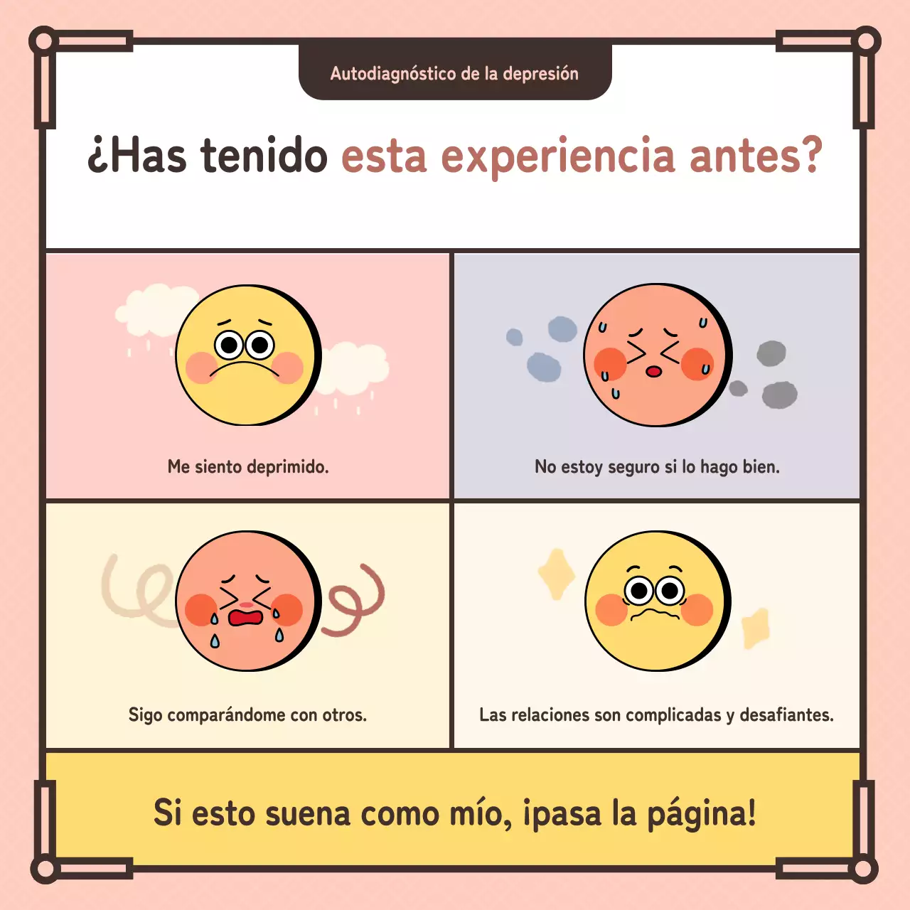 Ilustración en rosa pastel para promocionar un centro de asesoramiento psicológico