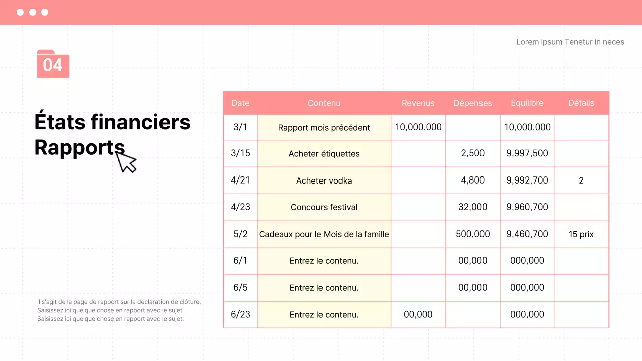 Annoncer la plénière de fin de mandat dans un style simple de beige et de rose