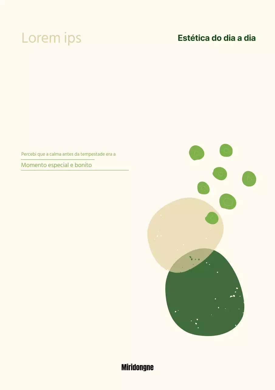 Ensaio sobre as formas atípicas do verde