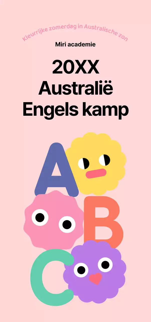 Promoot Engelse kampen in het buitenland met schattige illustraties van Engelse karakters