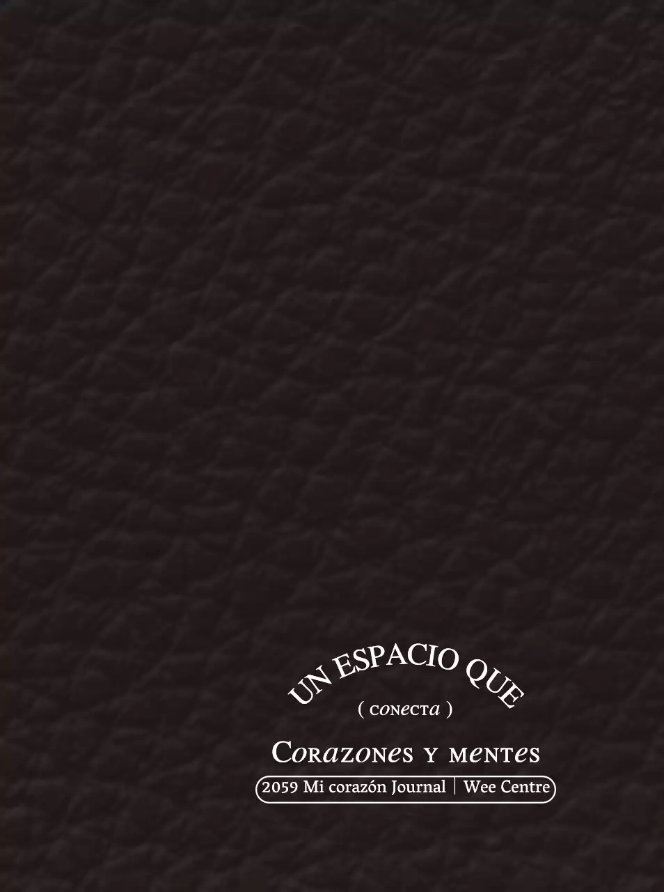 Concepto de amble emocional Cuaderno de bitácora del Centro WEE
