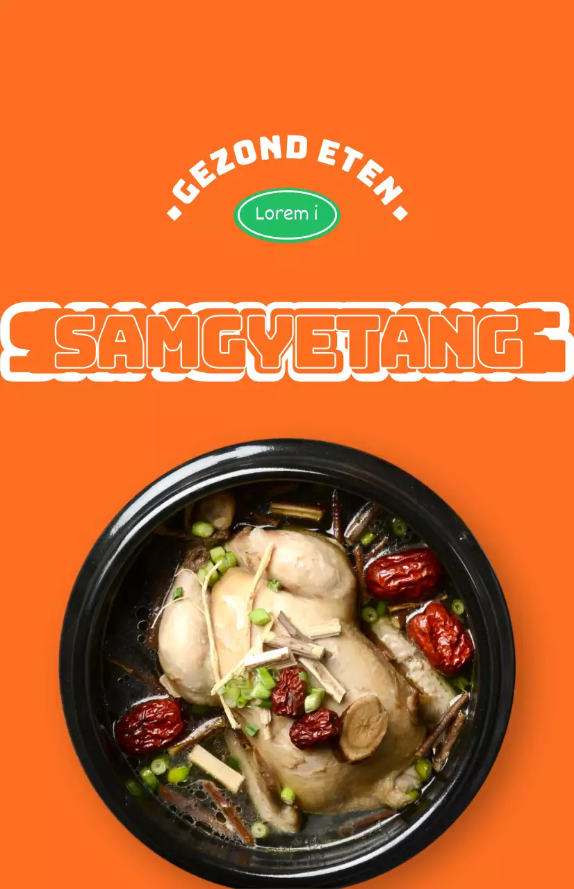 Restaurantpromoties met kleurrijke foto's van verschillende zomerse gerechten