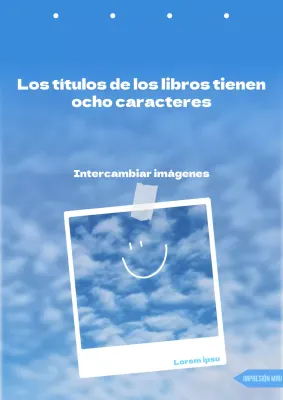 Un ensayo fácil de usar que puede adaptarse a cualquier título de libro utilizando fotos del cielo