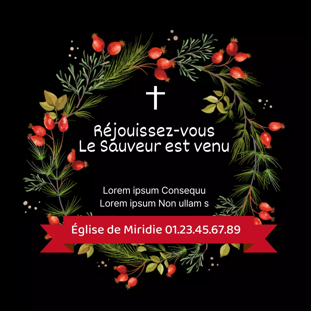Guide d'entretien des couronnes de Noël noires et soignées