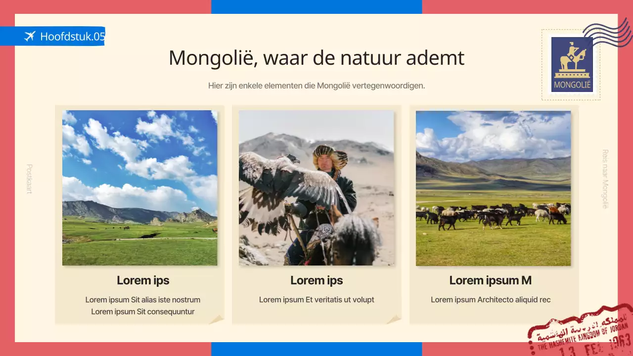 Een gids voor Mongolië, een trendy bestemming in blauw en rood